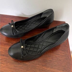 Cole Haan Women's TALI Grand LACE Wedge black size 9.5